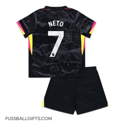 Chelsea Pedro Neto #7 Fußballbekleidung 3rd trikot Kinder 2024-25 Kurzarm (+ kurze hosen)